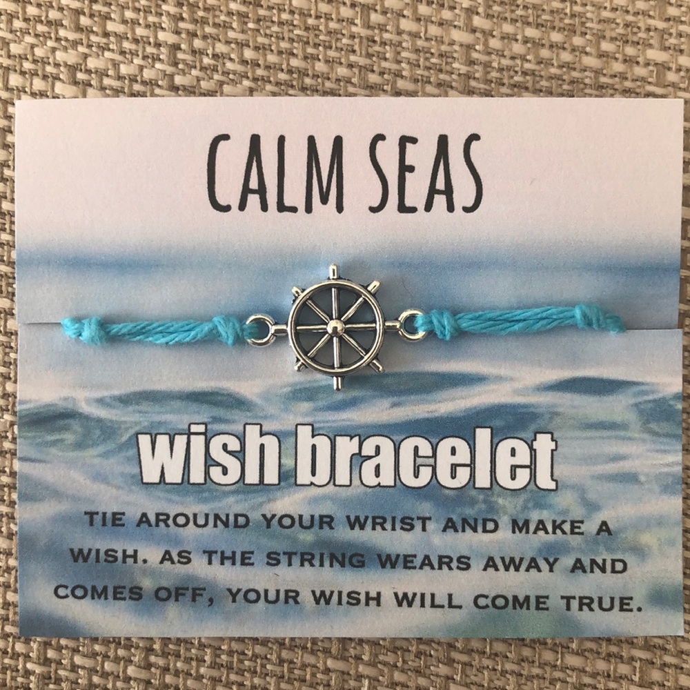 Ship Wheel Wish Bracelet